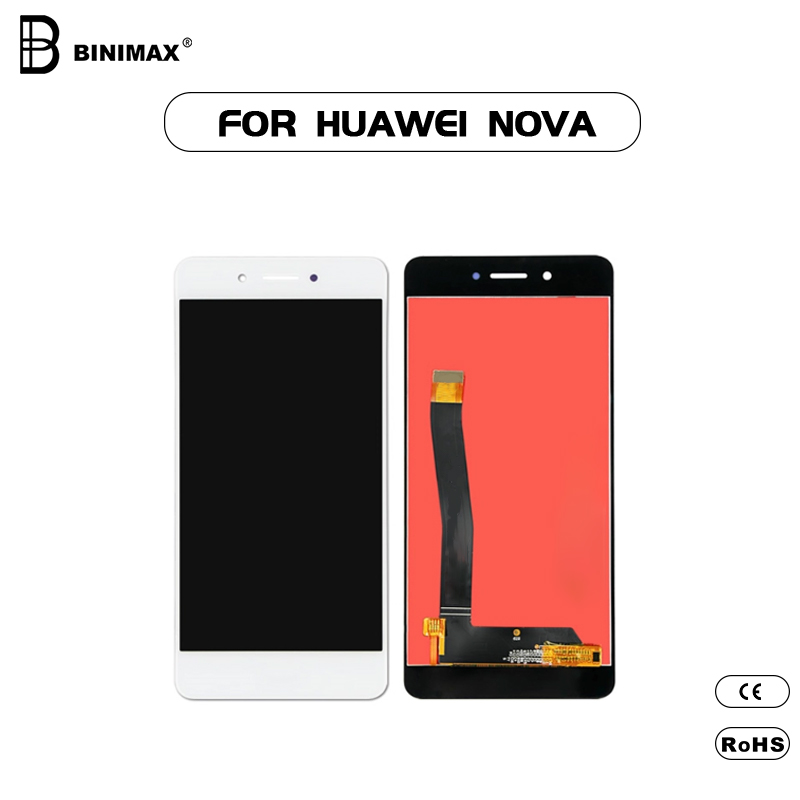 Mobile Phone LCDs Bildschirm Binimax auswechselbare Anzeige für HW nova