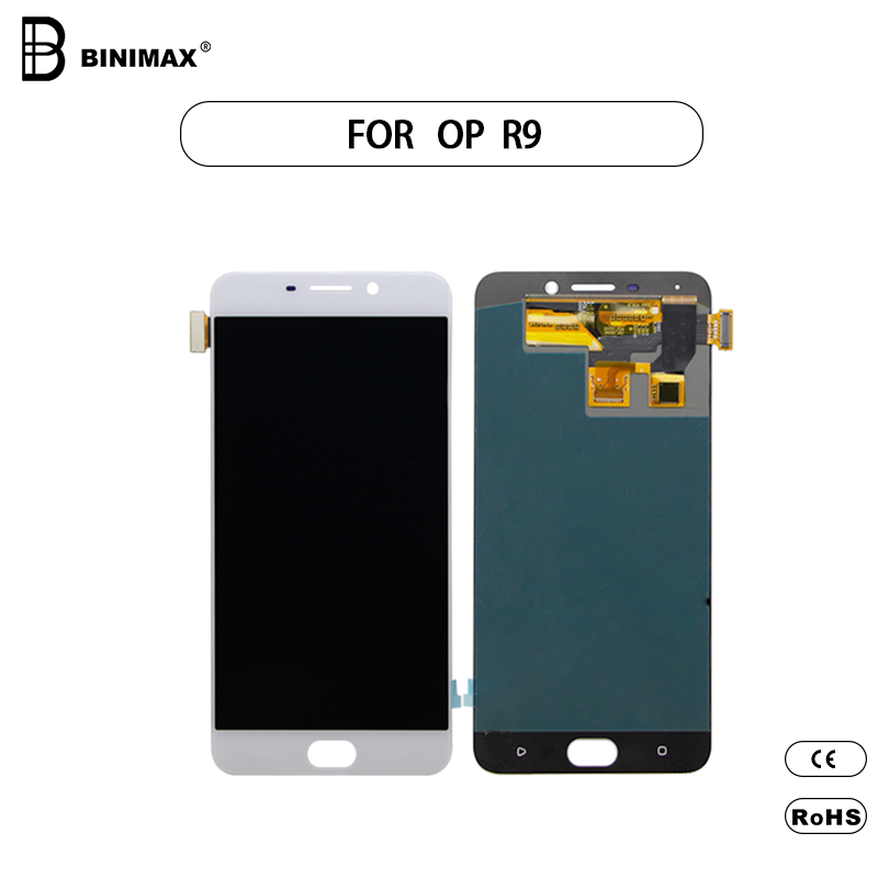 Bildschirm LCDs für Mobiltelefone Montage BINIMAX-Display für Oppo R9-Mobiltelefon