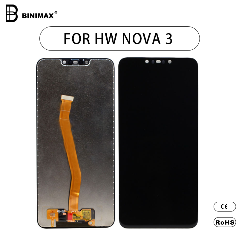 Mobile Phone LCDs Bildschirm Binimax ersetzen Anzeige für HW nova 3